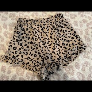 Leopard Shorts